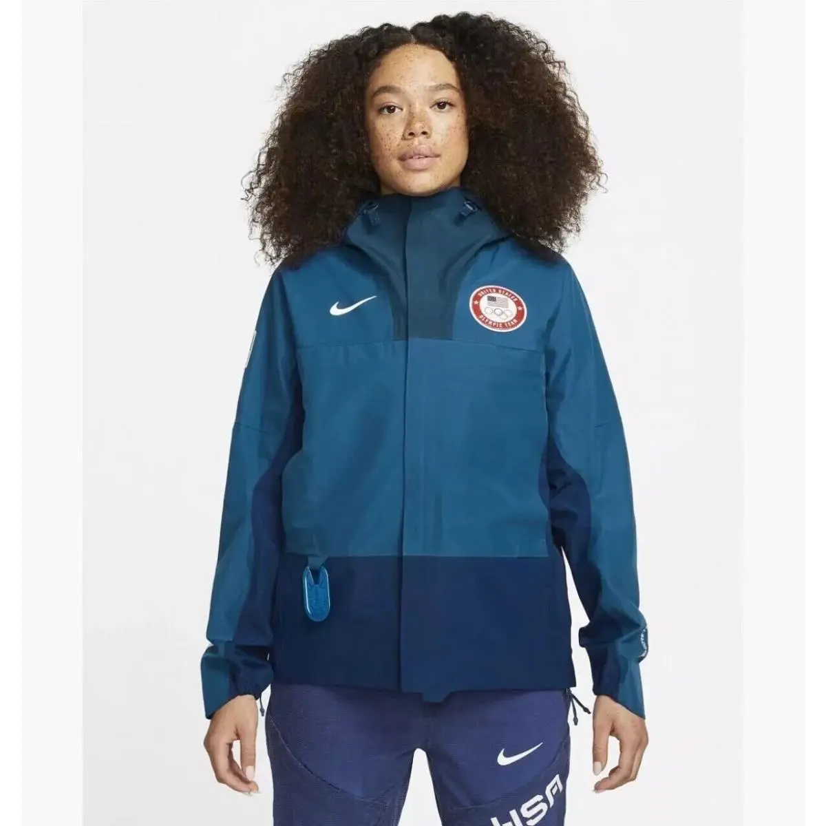 Nike Acg Gore-tex Usa Olympic Chain of Craters Jacket Women`s Size XS DD8852-492