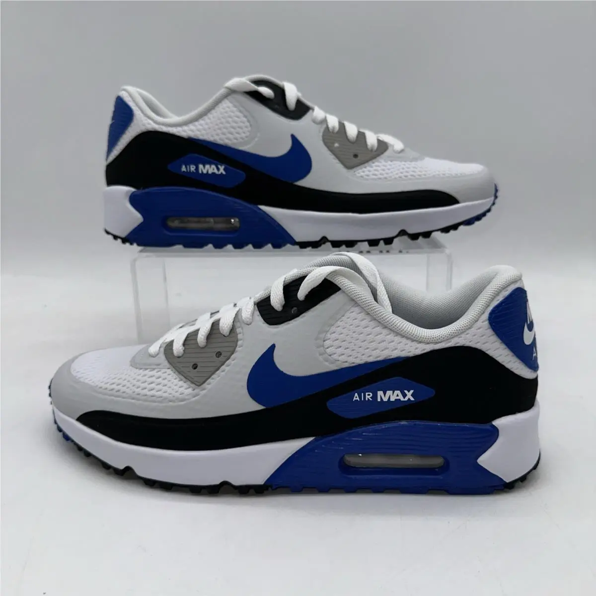 Nike Men`s Size 9.5 Air Max 90 G TB DX5999 141 Blue/white Golf Cleat Sports
