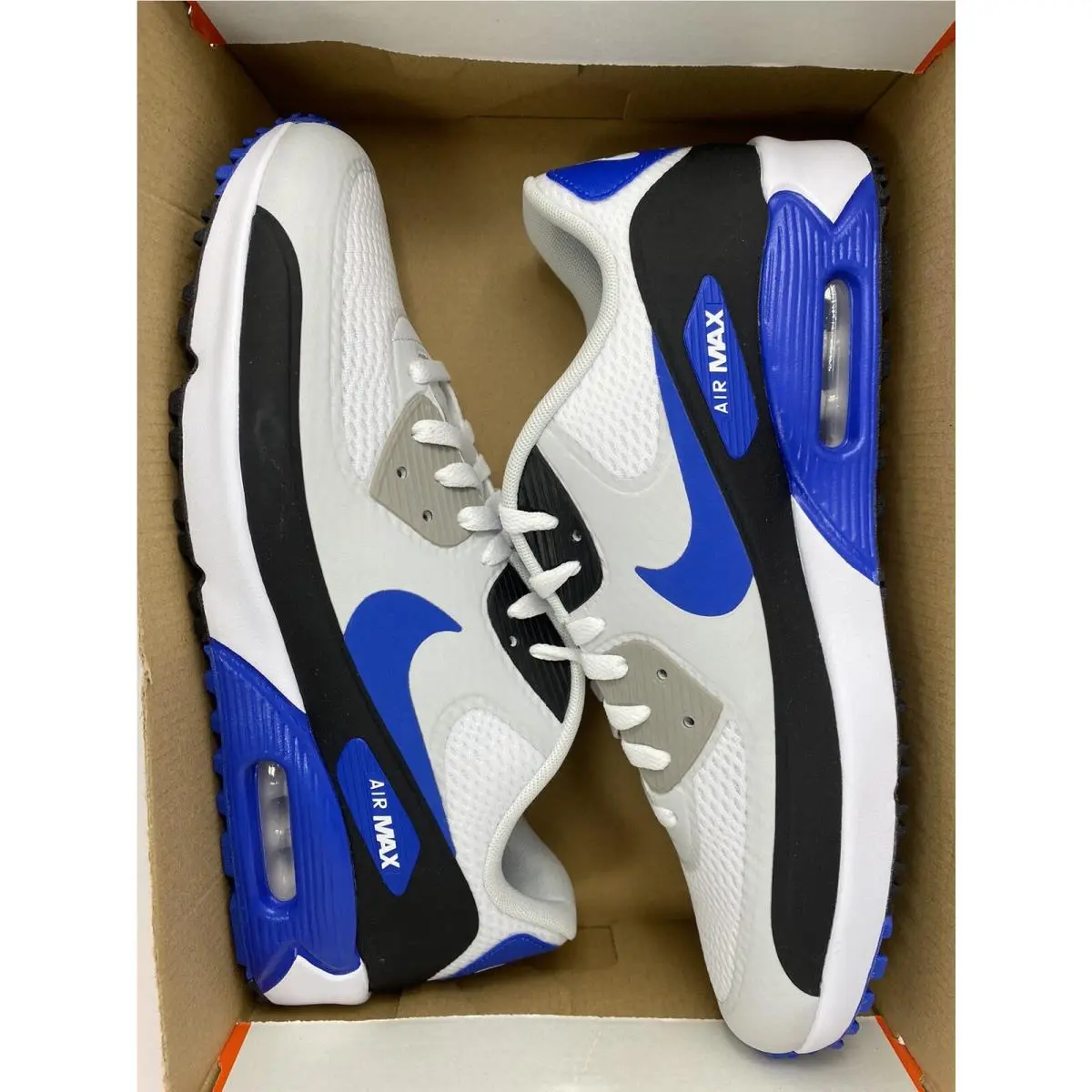 Nike shoes - Nike Air Max 90 - Air Max - DX5999 141 - White/Game Royal-Black (UPC: 196150248314) 5