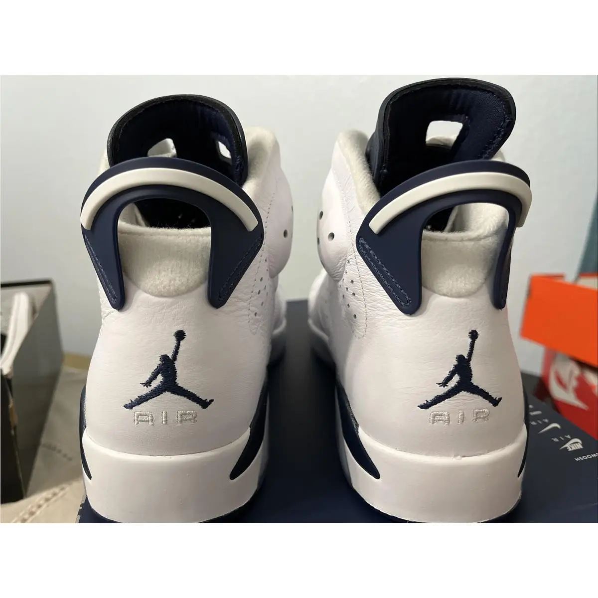 Nike shoes - Air Jordan 6 - Air - CT8529-141 - White Midnight Navy 6