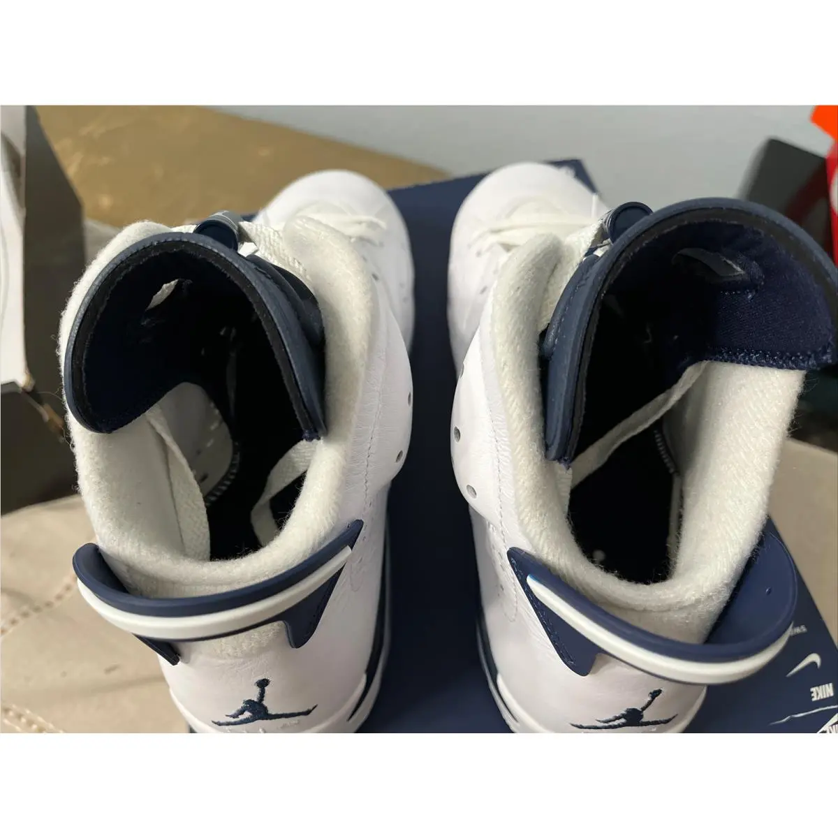 Nike shoes - Air Jordan 6 - Air - CT8529-141 - White Midnight Navy 7