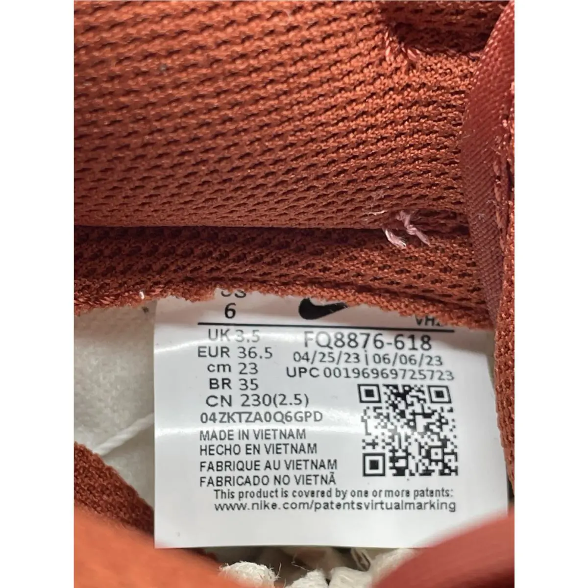 Nike shoes - Nike Dunk Low - Dunk Low - FQ8876-618 - Pink (UPC: 196969725792) 8