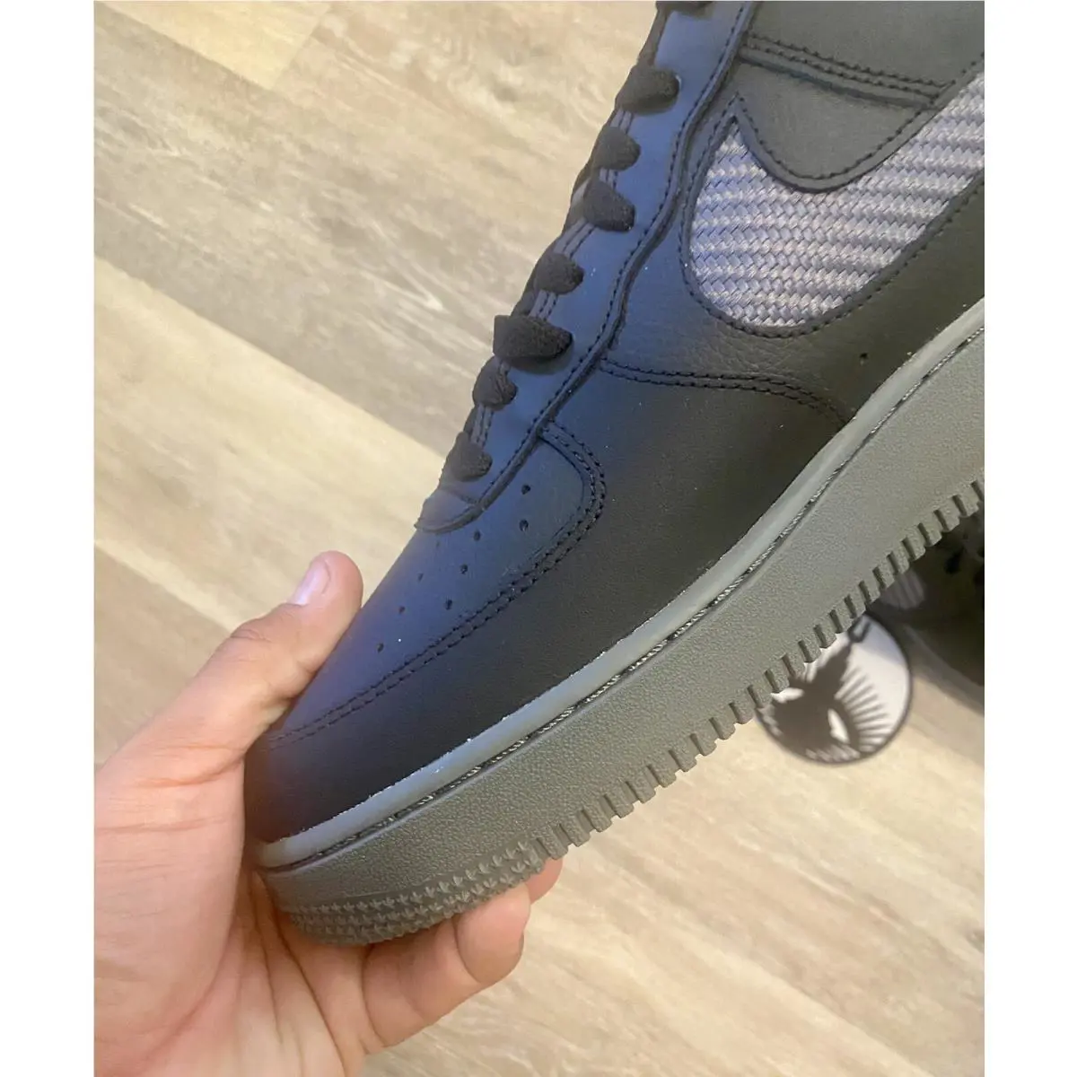 Nike shoes - Nike Air Force 1 `07 LV8 - DR0155-002 - Black/White/Iron Grey/Marina (UPC: 195867240857) 2