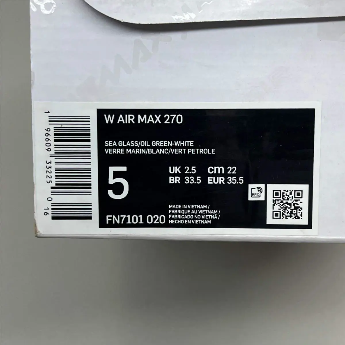 Nike shoes - FN7101020 - FN7101 020 - Sea Glass/Oil Green (UPC: 196609332250) 11