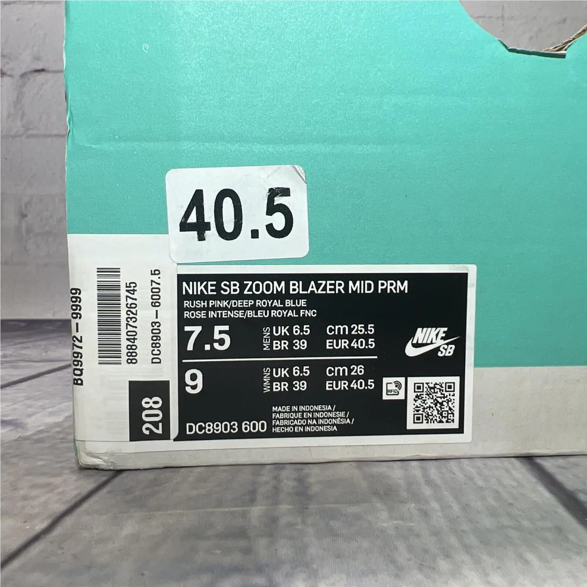 Nike shoes - Nike Blazer Mid `77 Premium - DC8903-600 - Pink 11