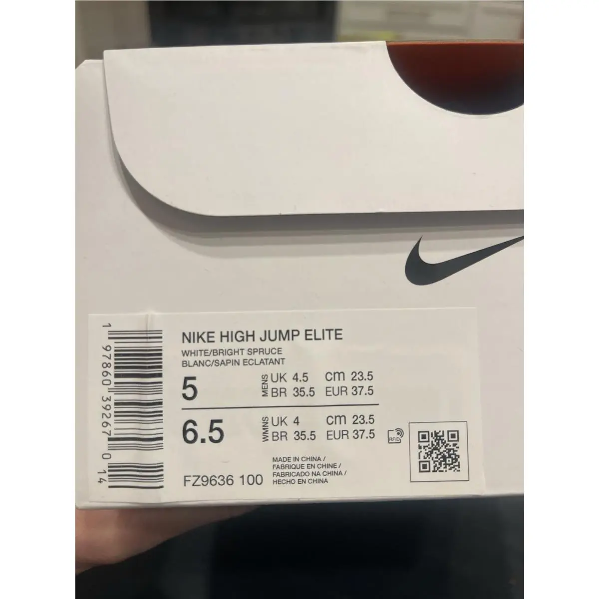 Nike shoes - Nike High Jump Elite - High Jump Elite - FZ9636-100 - Green 8