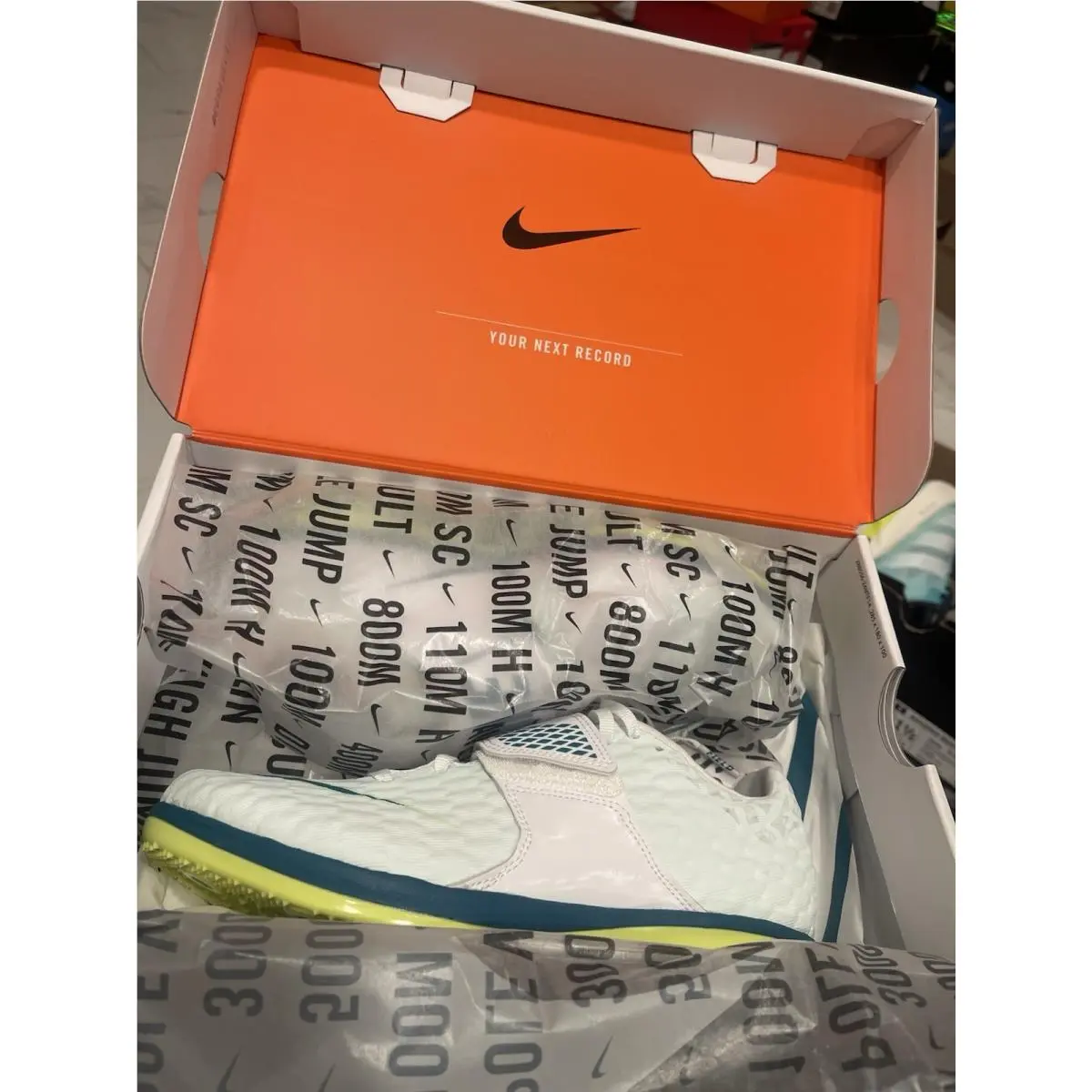 Nike shoes - Nike High Jump Elite - High Jump Elite - FZ9636-100 - Green 7