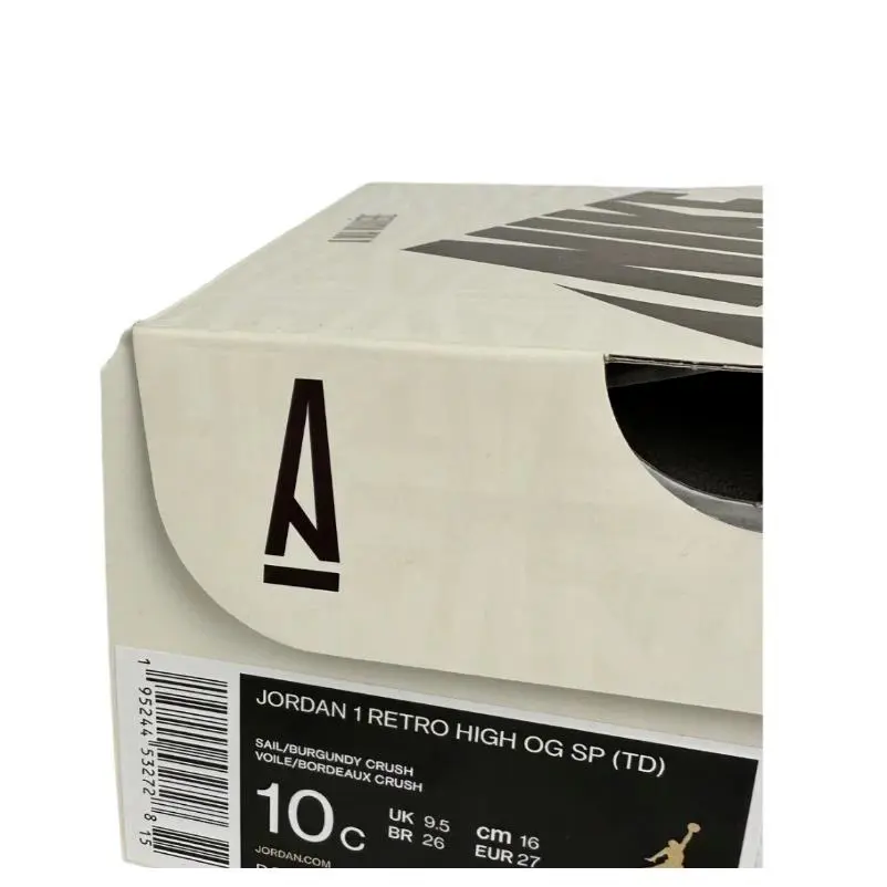 Nike shoes - Jordan 1 Retro High OG SP (TD) X A Ma Maniere - DO7097-100 - Sail / Burgundy Crush 7
