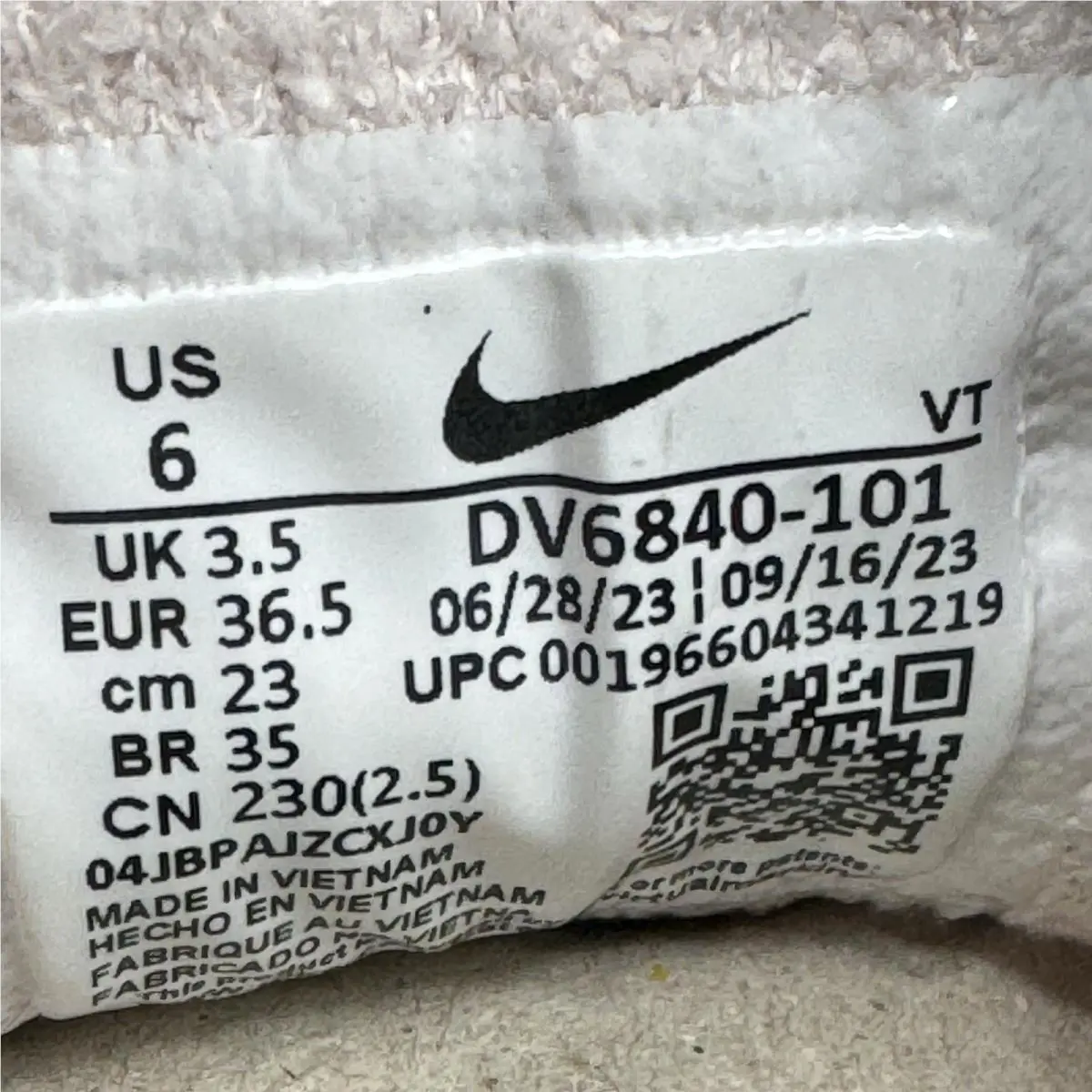 Nike shoes - Nike Air VaporMax 2023 - Air VaporMax - DV6840-101 - Oatmeal/Pink Oxford/Sail/Pearl Pink 4