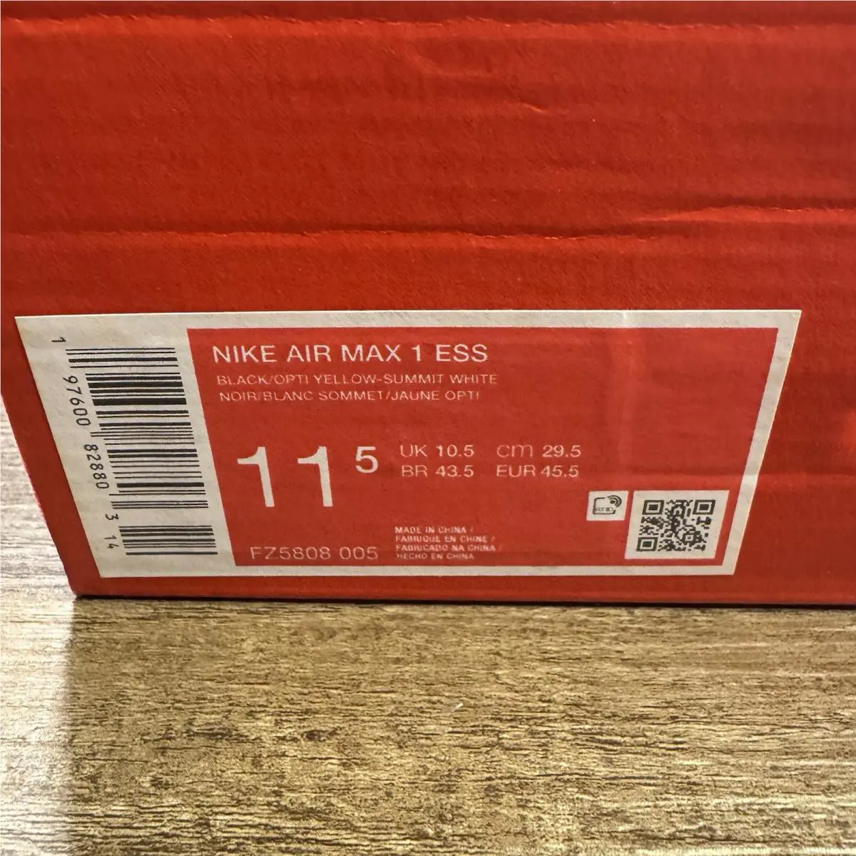 Nike shoes - Nike Air Max 1 Premium - FZ5808-005 - Black 0
