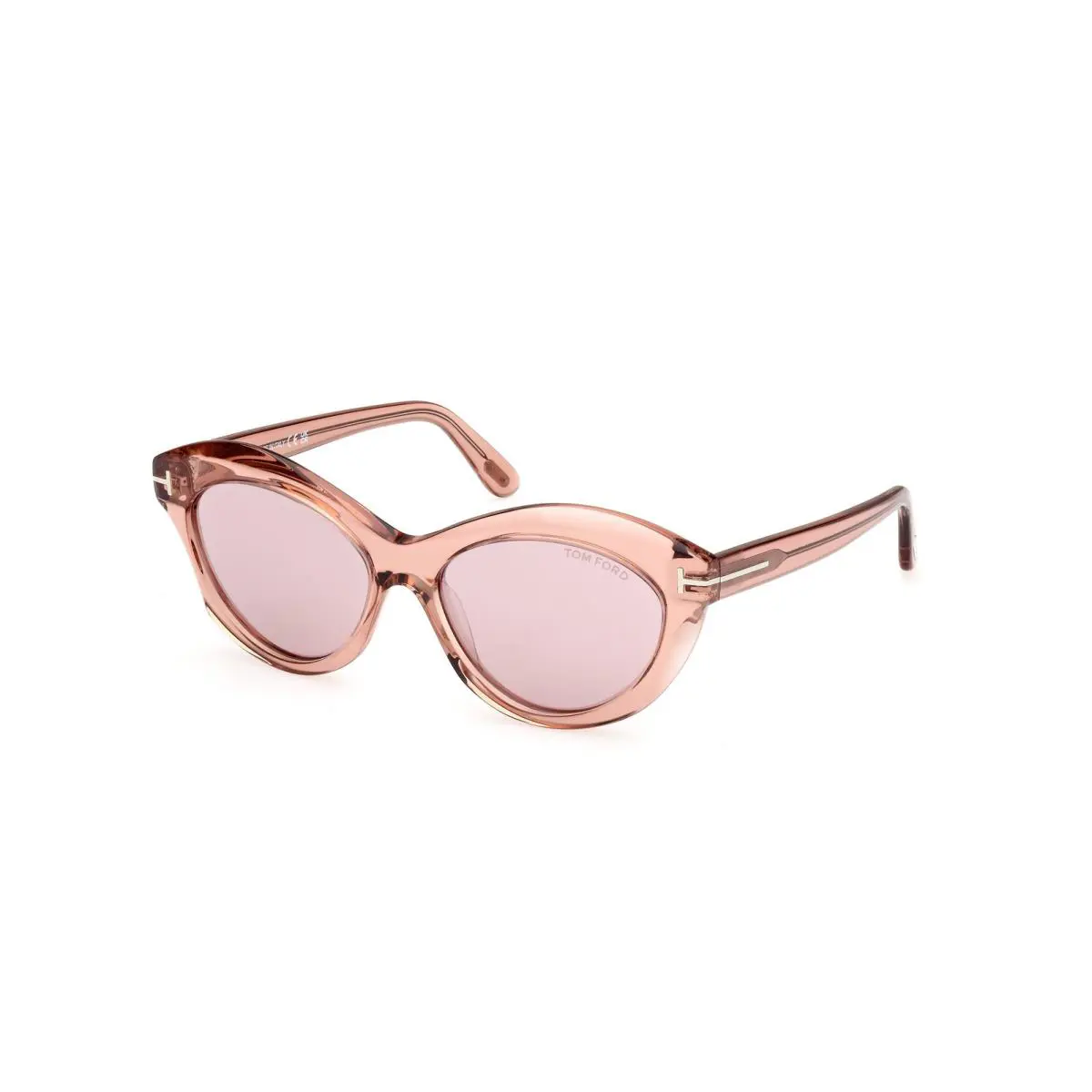 Tom Ford FT1111 Shiny Light Pink Shiny Light Pink 72Z Sunglasses