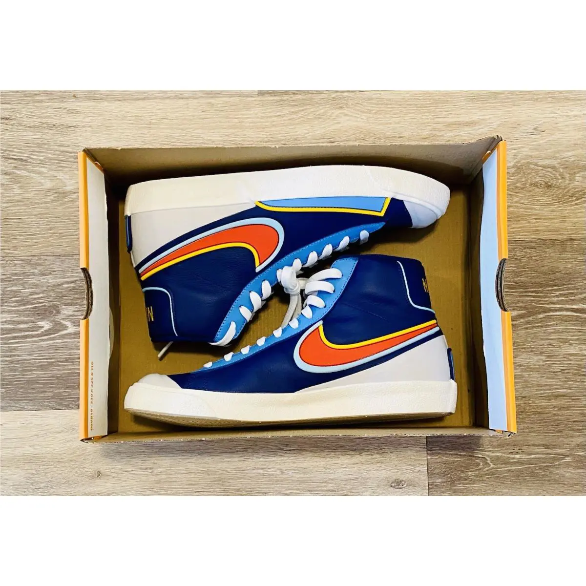 Nike shoes - Blazer Mid 77 Infinite - Blazer Mid Infinite - DA7233-400 - Royal Blue-Chile Red (UPC: 194499747505) 5