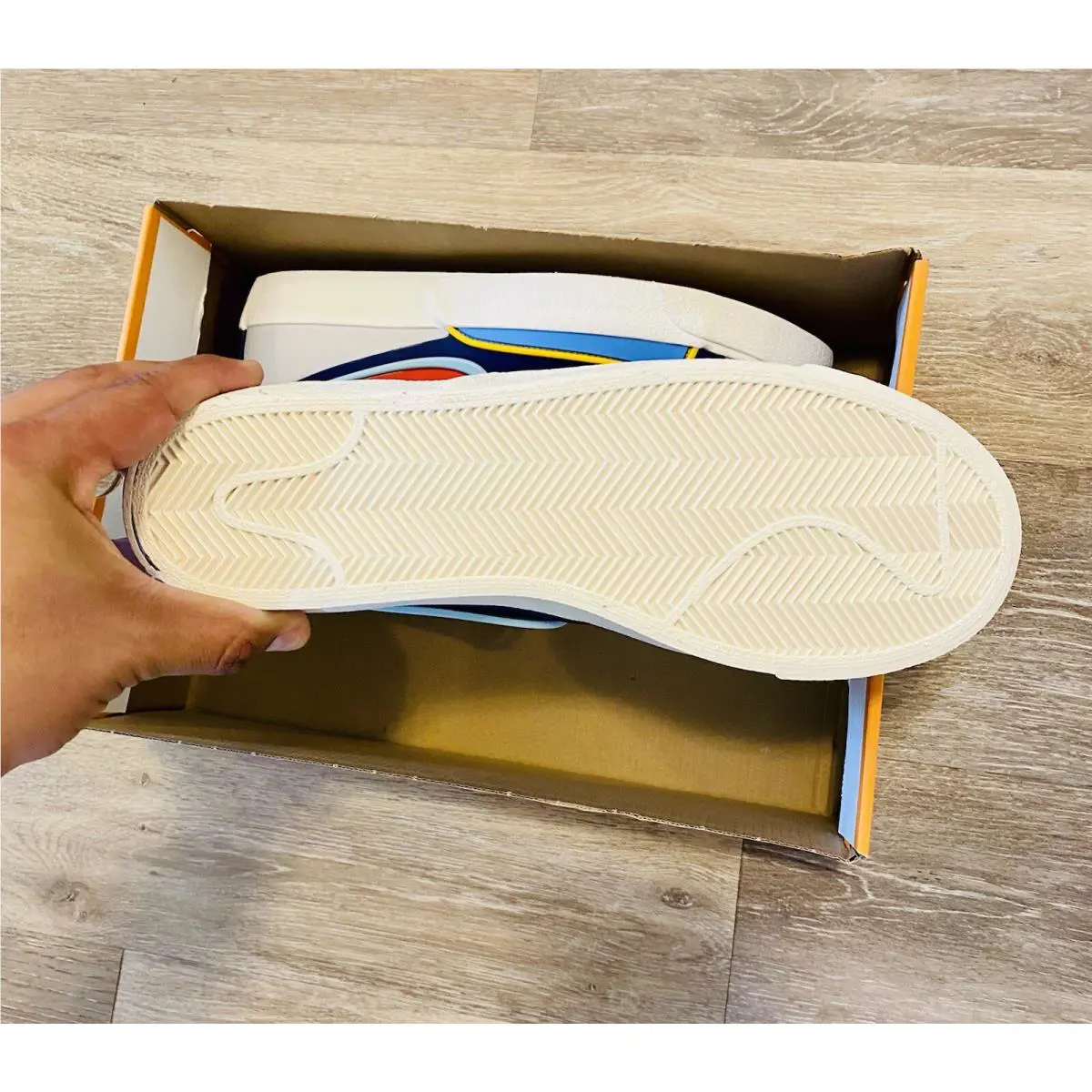 Nike shoes - Blazer Mid 77 Infinite - Blazer Mid Infinite - DA7233-400 - Royal Blue-Chile Red (UPC: 194499747505) 9