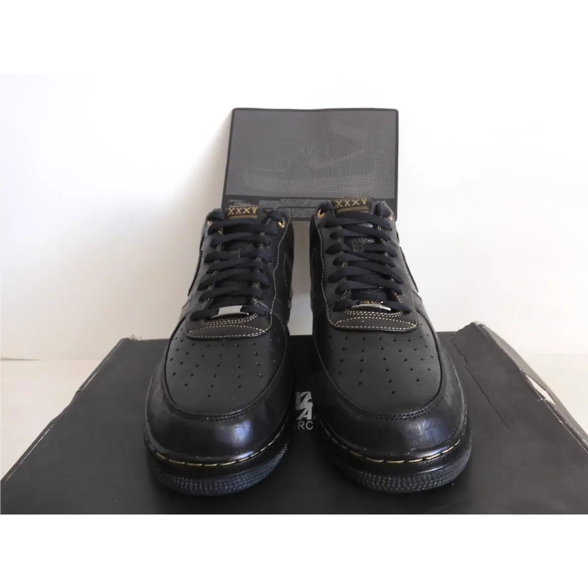 Nike shoes - Nike Air Force 1 Low - 453419-007 - Black (UPC: 883419100819) 2