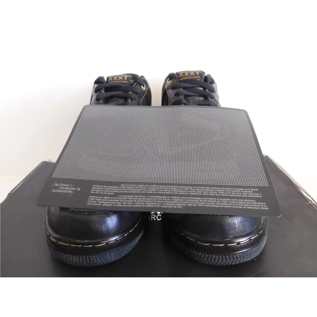 Nike shoes - Nike Air Force 1 Low - 453419-007 - Black (UPC: 883419100819) 3
