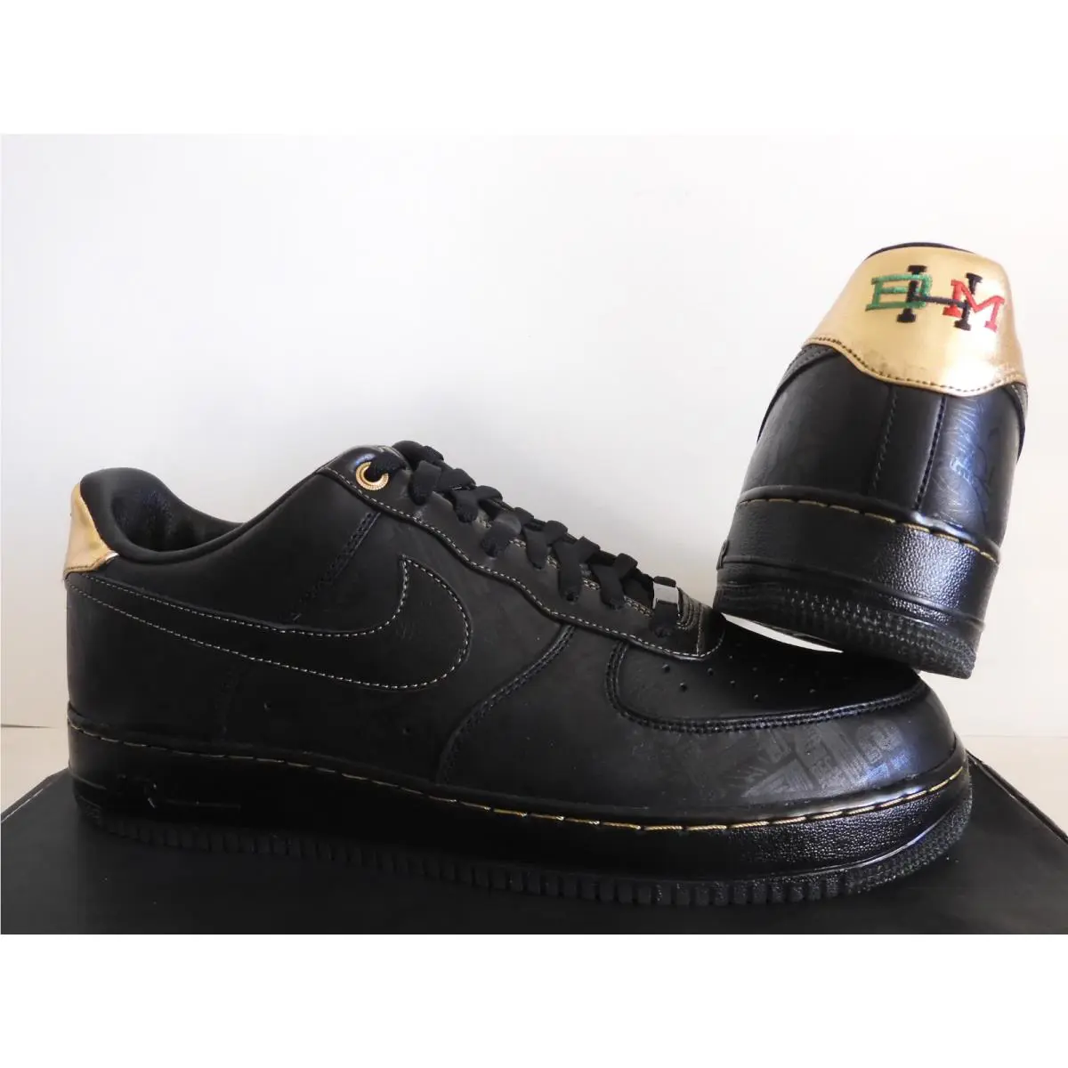 Nike shoes - Nike Air Force 1 Low - 453419-007 - Black (UPC: 883419100819) 0