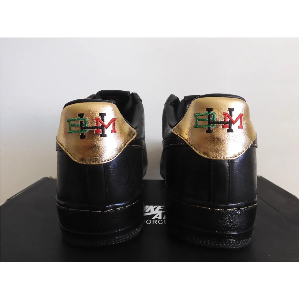 Nike shoes - Nike Air Force 1 Low - 453419-007 - Black (UPC: 883419100819) 4