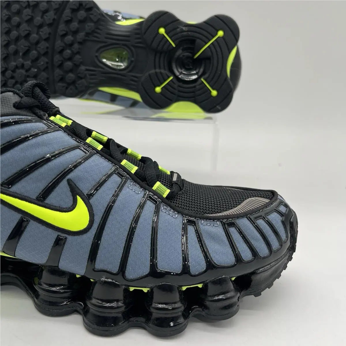 Nike shoes - Nike Shox - Shox - CI7692 400 - Thunderstorm/Volt-Black (UPC: 193149005699) 0