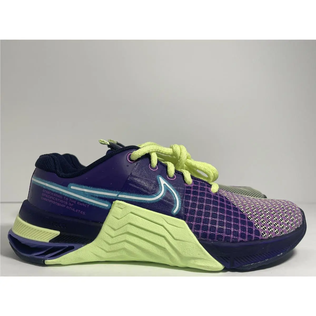 Nike shoes - Nike Metcon 8 AMP - Metcon AMP - Deep Purple/Baltic Blue/Barely Volt 0
