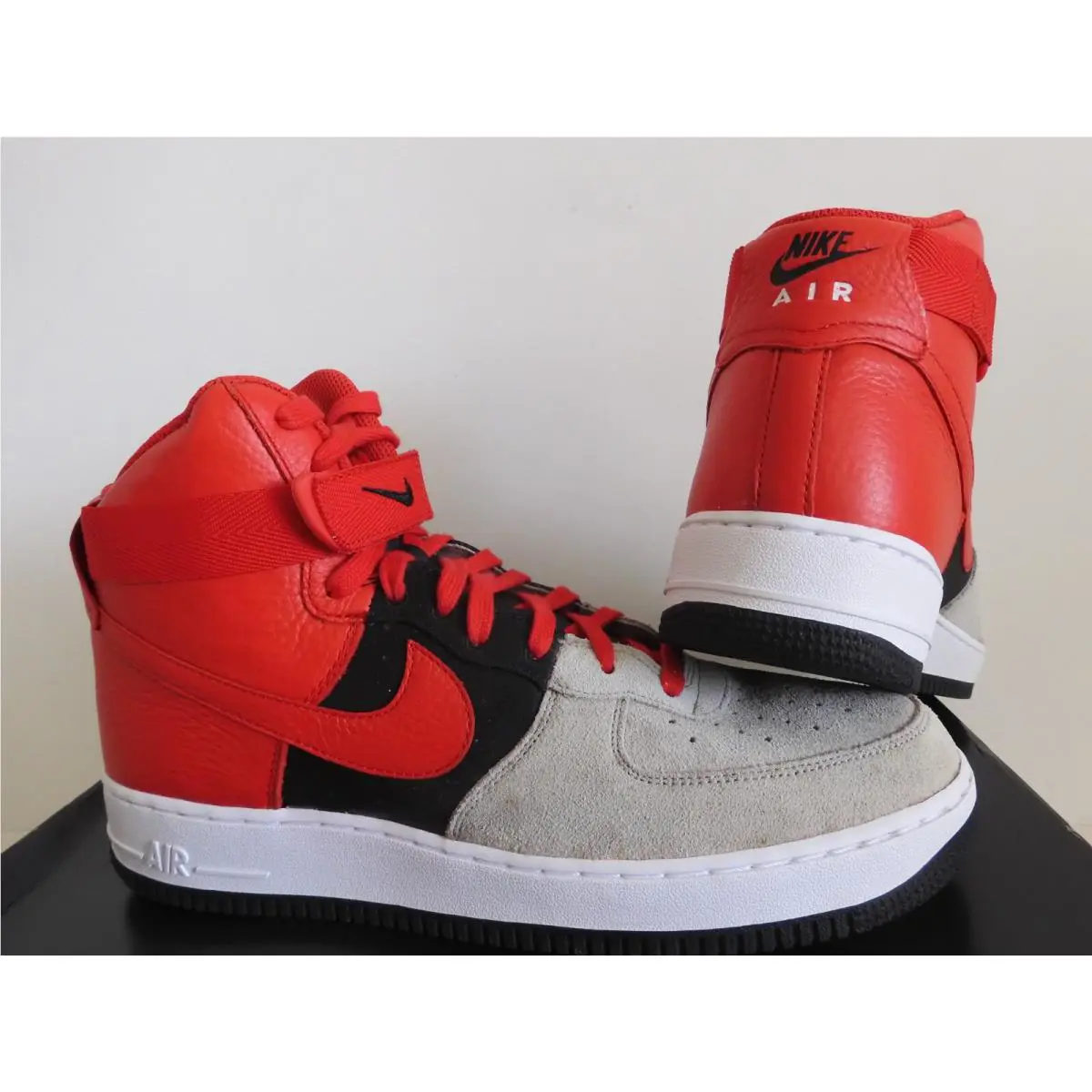 Nike shoes - Nike Air Force 1 High `07 Lv8 - 806403-007 - Gray (UPC: 884497517414) 0
