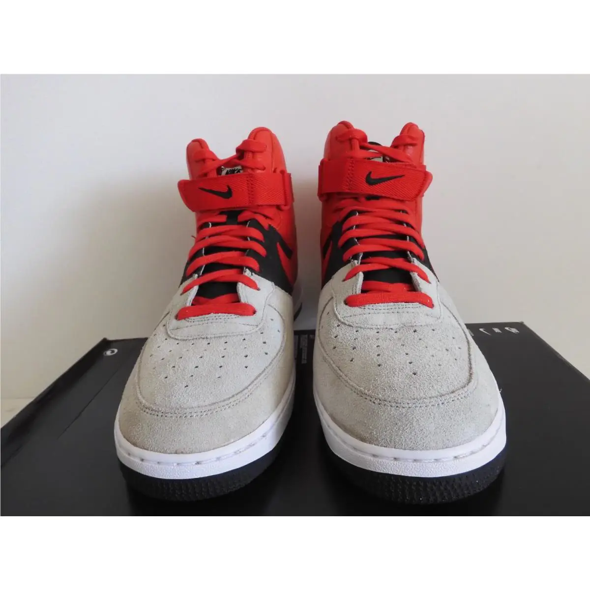 Nike shoes - Nike Air Force 1 High `07 Lv8 - 806403-007 - Gray (UPC: 884497517414) 1