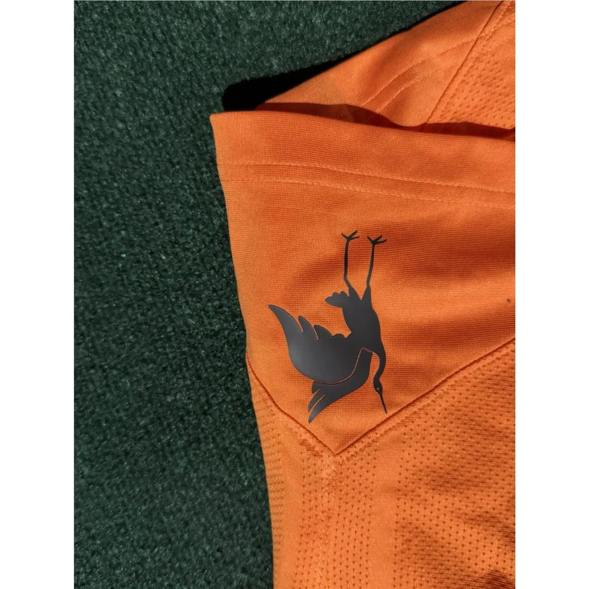 Nike clothing - Nike SB x Parra Japan Federation Kit Jersey Olympic Top - CU0009-806 - Orange (UPC: 194494170773) 9