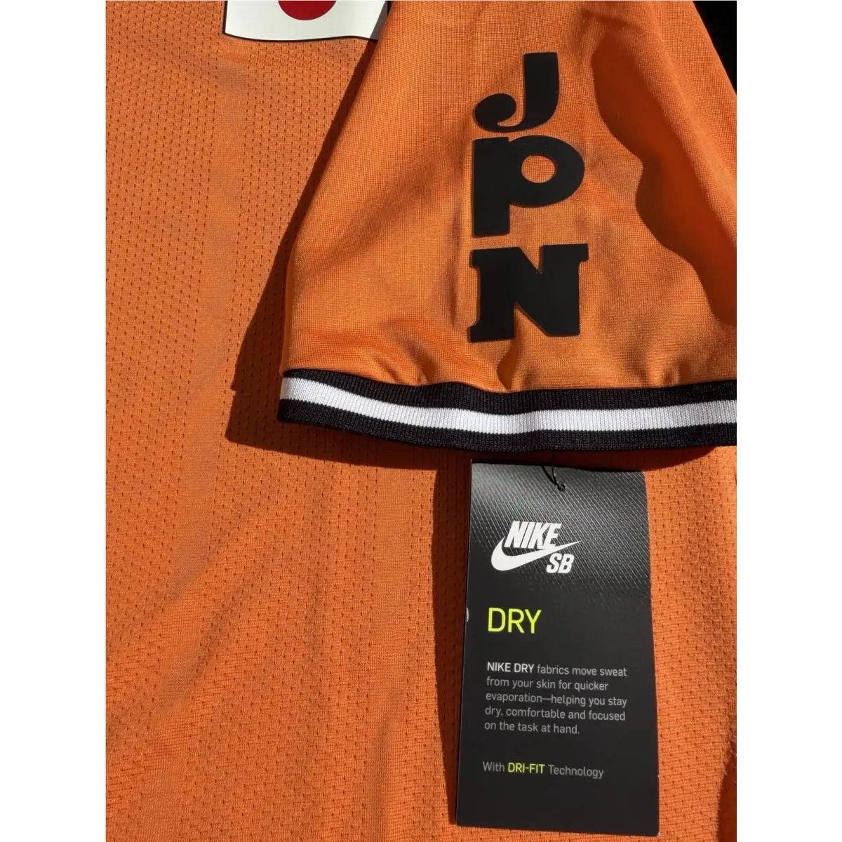 Nike clothing - Nike SB x Parra Japan Federation Kit Jersey Olympic Top - CU0009-806 - Orange (UPC: 194494170773) 2