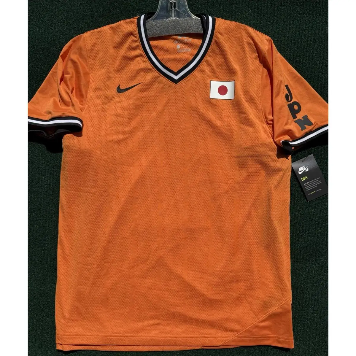 Nike clothing - Nike SB x Parra Japan Federation Kit Jersey Olympic Top - CU0009-806 - Orange (UPC: 194494170773) 6