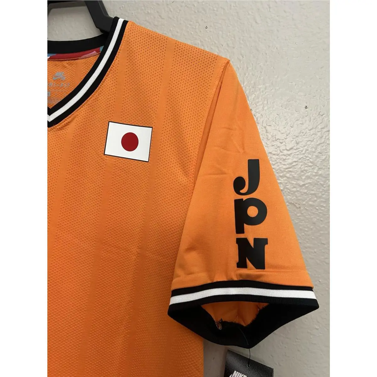 Nike clothing - Nike SB x Parra Japan Federation Kit Jersey Olympic Top - CU0009-806 - Orange (UPC: 194494170759) 5