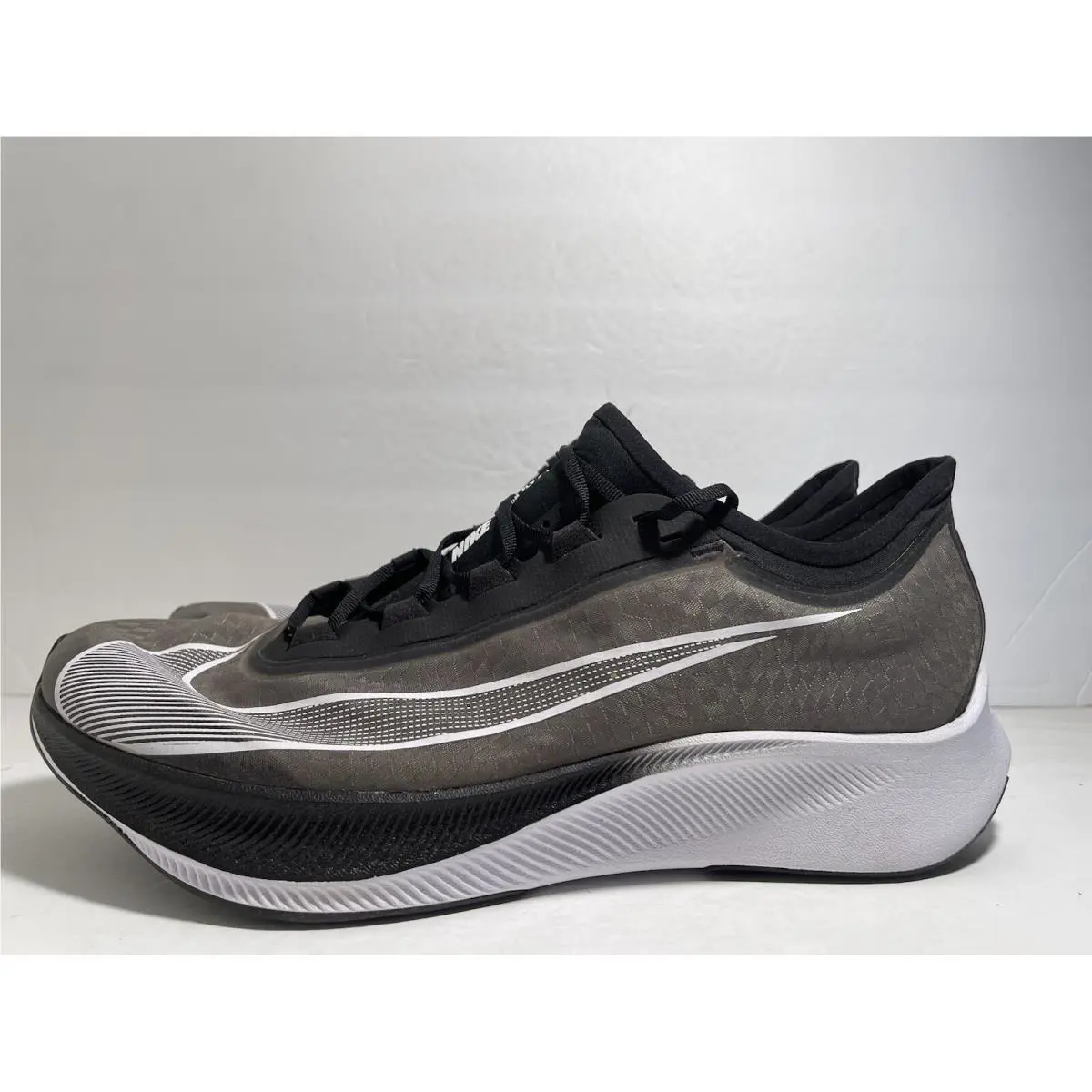Nike shoes - Nike Zoom Fly 3 - Zoom Fly - AT8240007 - Black, Main: Black 2
