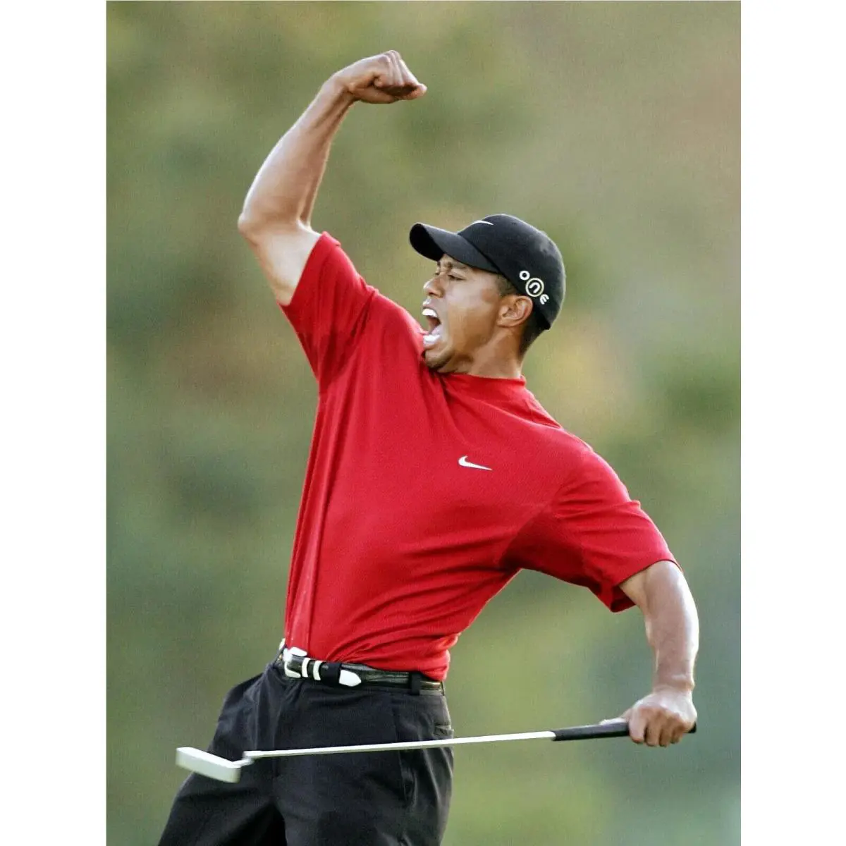 Nike clothing - Nike Sportswear Repel Tiger Woods Jacket - DA4149 010 - Black & University Red 12