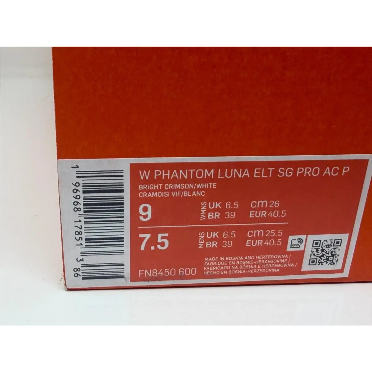 Nike shoes - Nike Phantom Luna - Phantom Luna - FN8405 - Red (UPC: 196968178513) 4