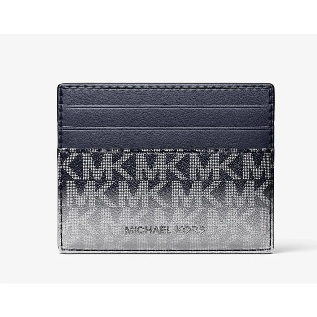 Michael Kors Cooper Ombré Logo Tall Card Case