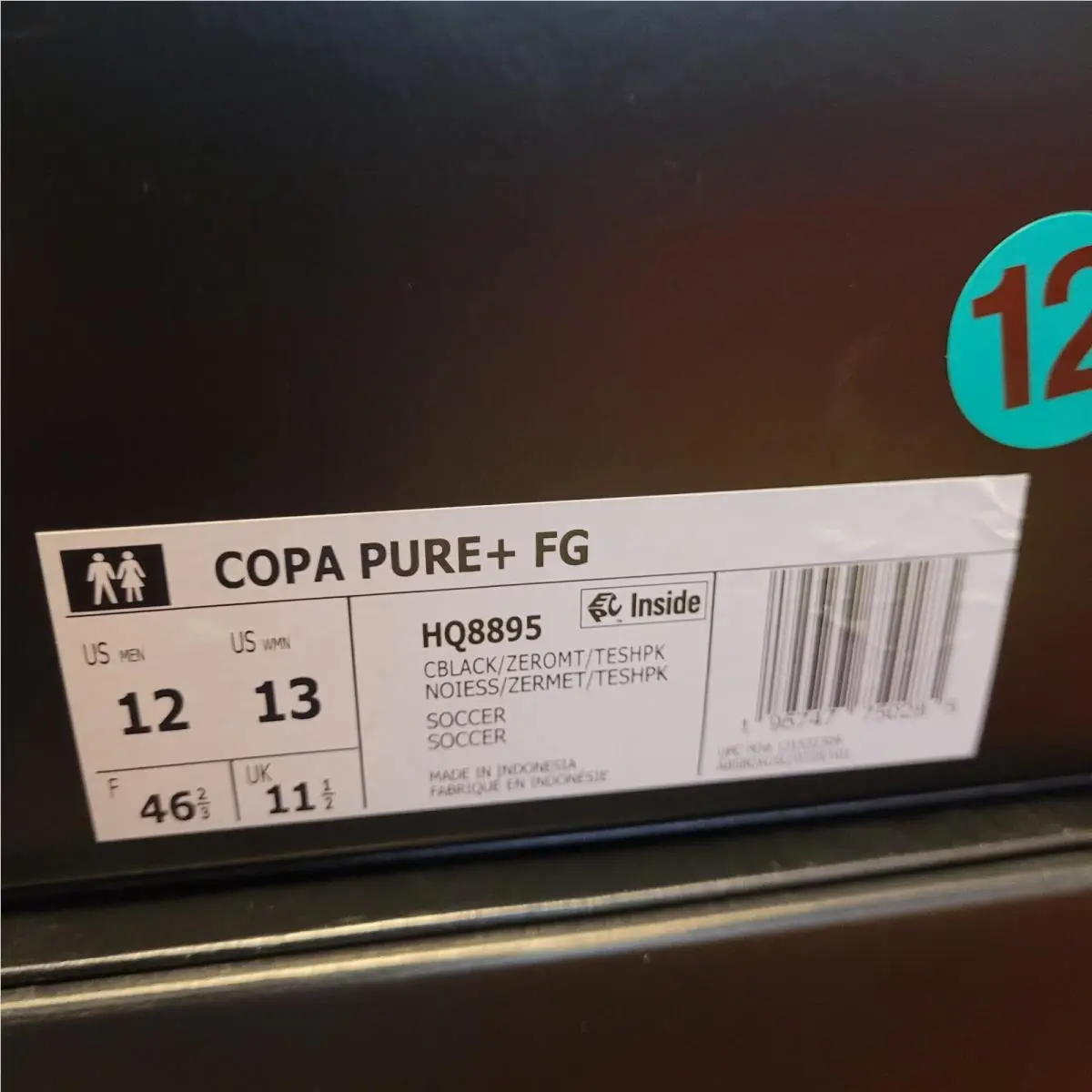 Adidas shoes - Adidas Copa Pure + FG - HQ8895 - Black 6