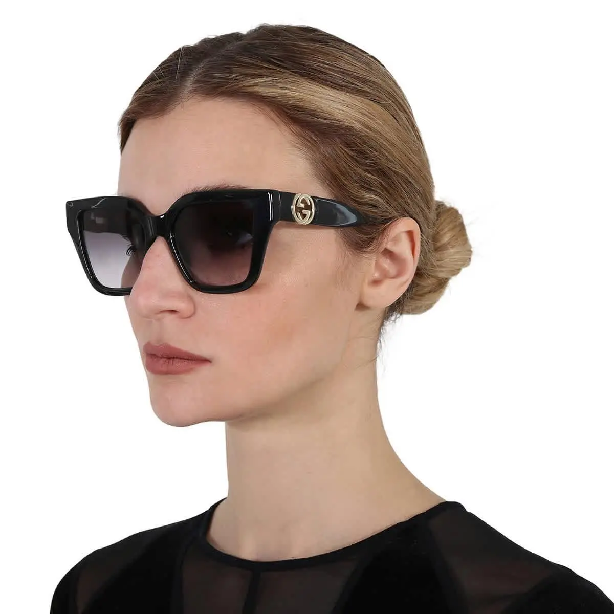 Grey Gradient Square Ladies Sunglasses GG1023S 008 54 GG1023S 008 54 by Gucci