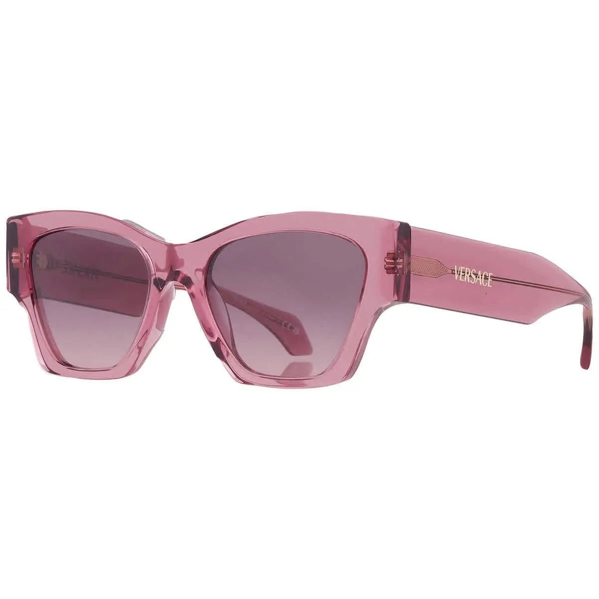 Pink Gradient Square Ladies Sunglasses VE4492U 551646 53 VE4492U 551646 by Versace