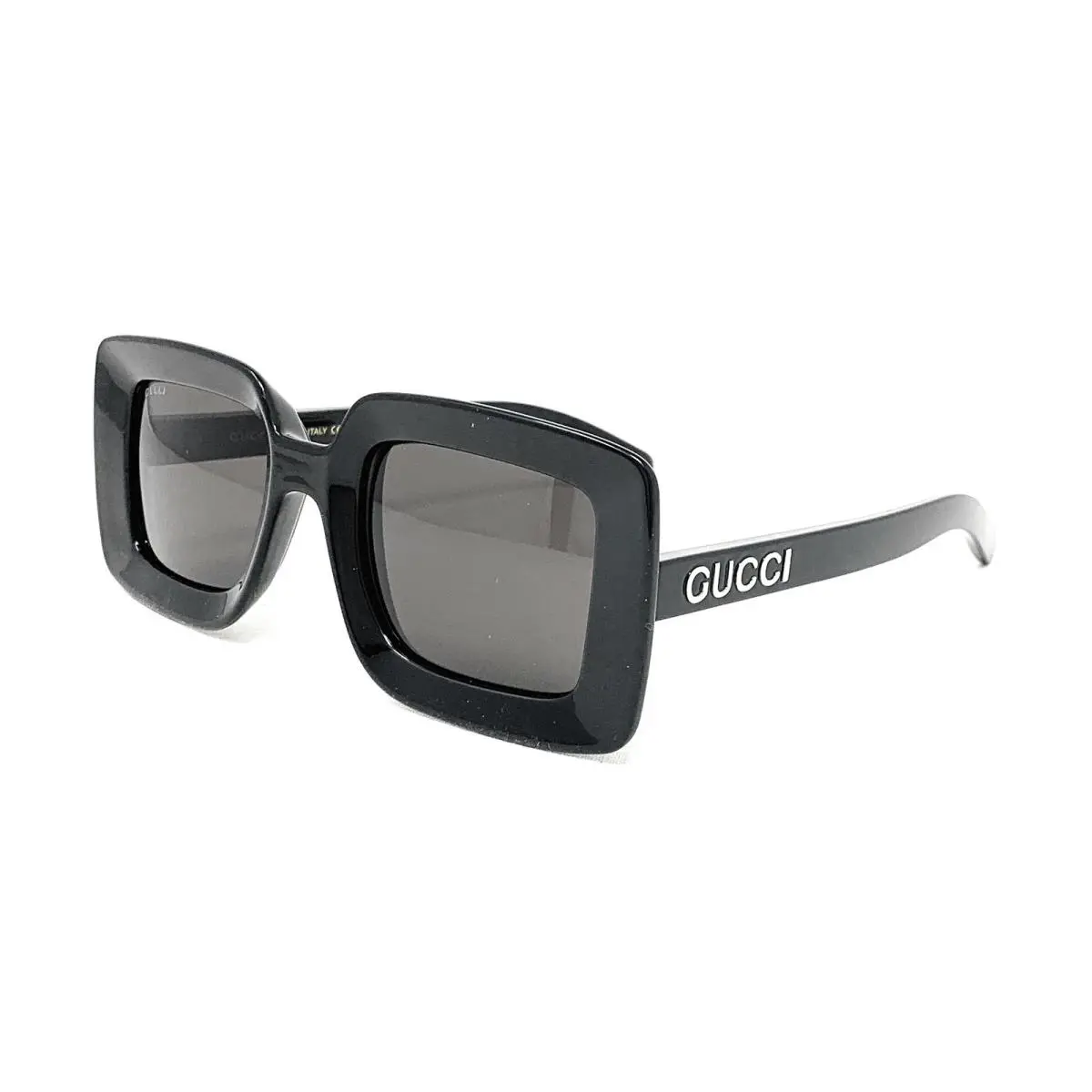 Gucci Women`s Sunglasses GG1718S 001 Shiny Black Square 51mm