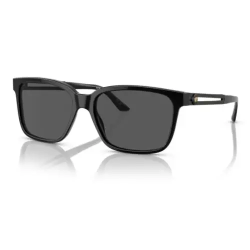 Versace 0VE4307 533287 Black/dark Grey Square Men`s Sunglasses