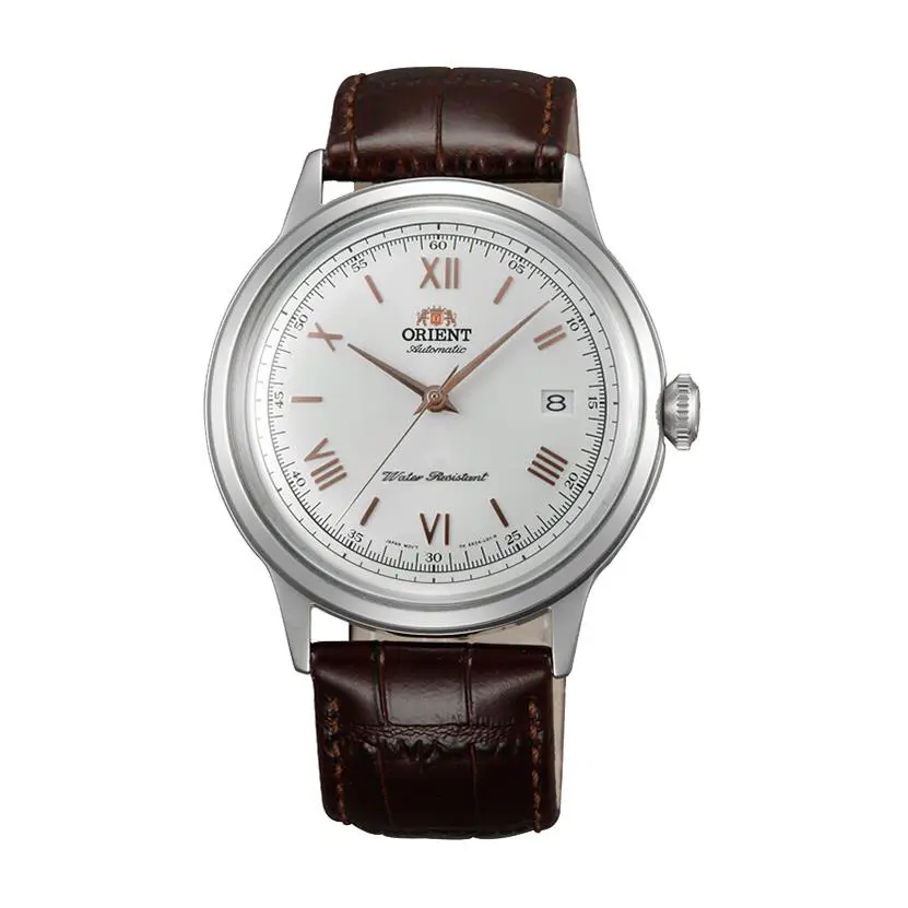 Classic AC00 Bambino Version 2 V2 Version II FAC00008W0 - White/Stainless Steel by Orient