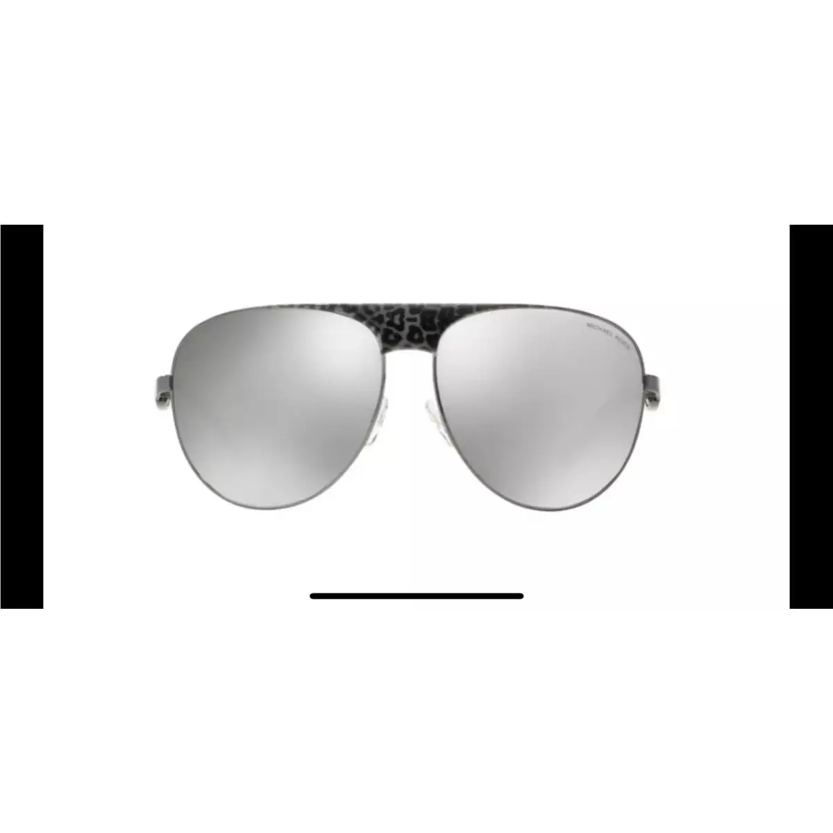 Michael Kors Women Sunglasses MK 1006 10586G Sadie II Frame Blk/silver