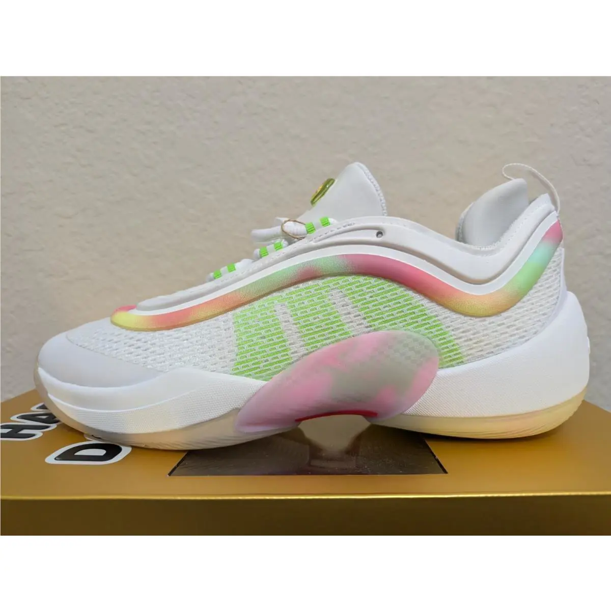 Adidas shoes - adidas D.O.N. Issue - Issue - JH7918 - White / Red 2