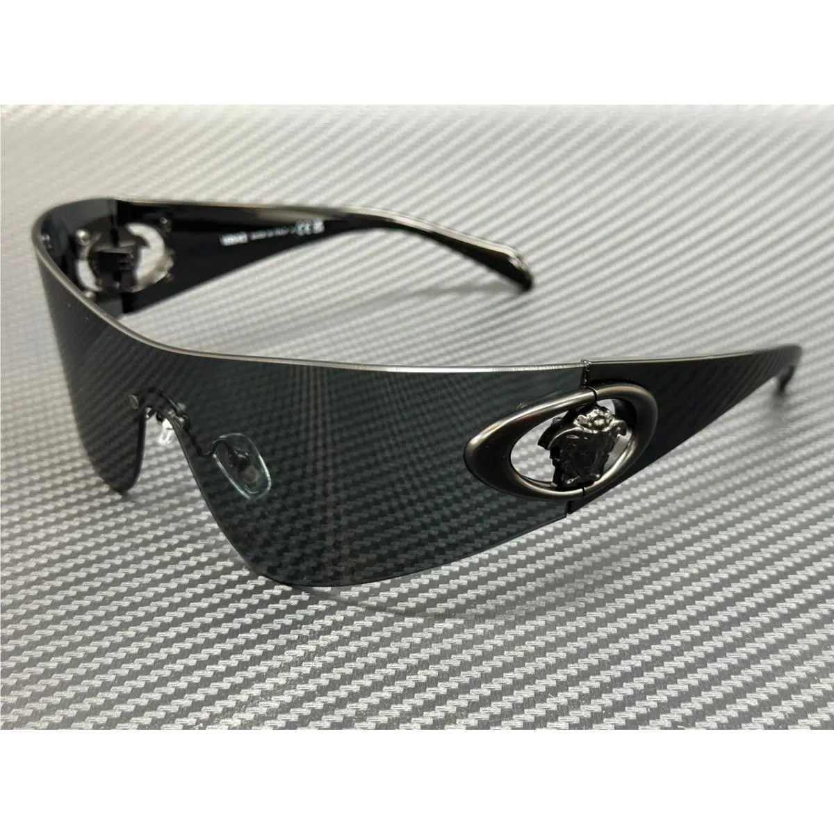 Versace VE2280 143687 Dark Grey Men`s 70 mm Sunglasses