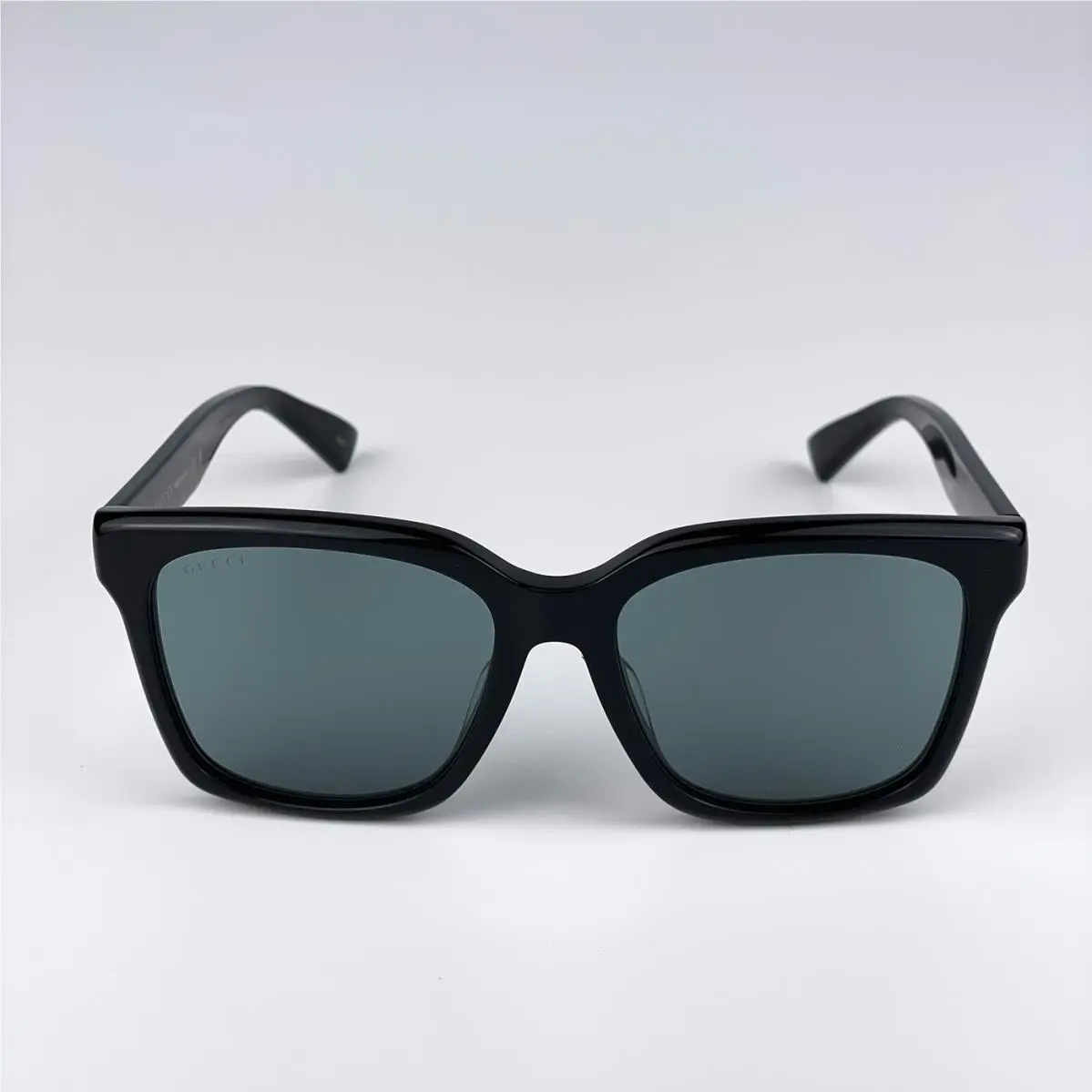 Gucci Men Sunglasses Black Smoke Grey Square GG1175SK 002