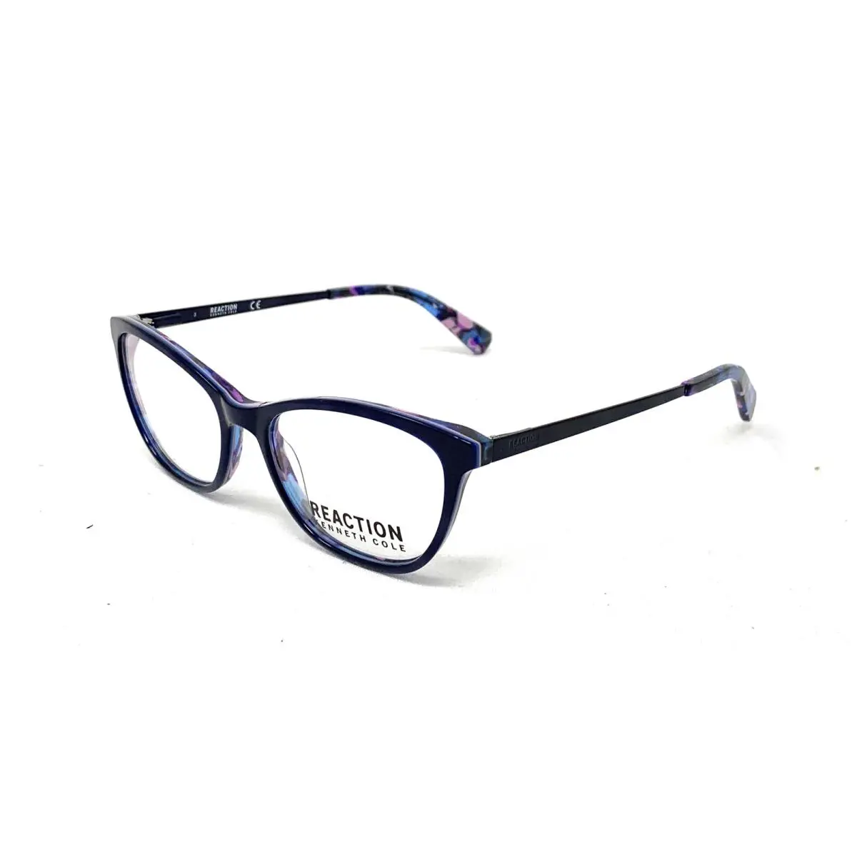 Kenneth Cole Reaction Women`s Cat Eye Eyeglasses KC 0826 091 Blue 51mm