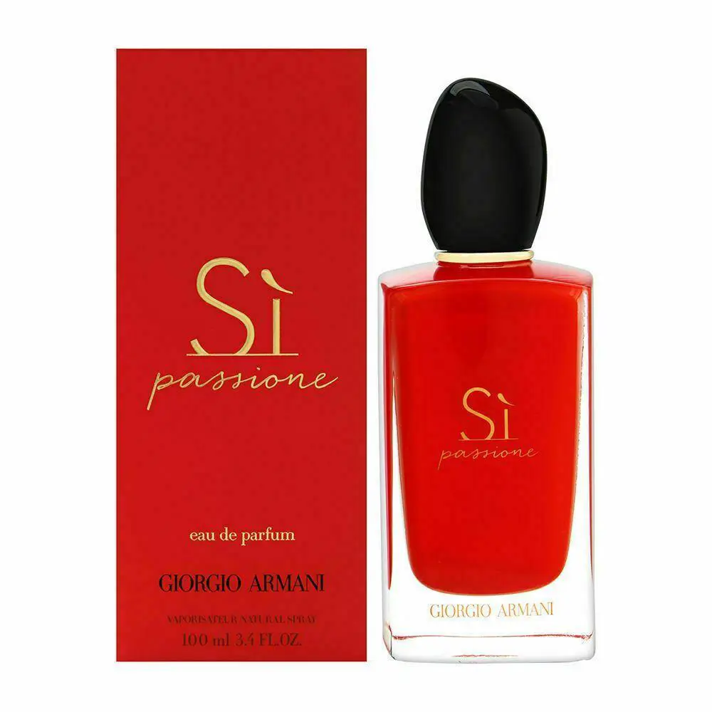Armani Si Passione 3.4 oz Edp Eau de Parfum Woman`s