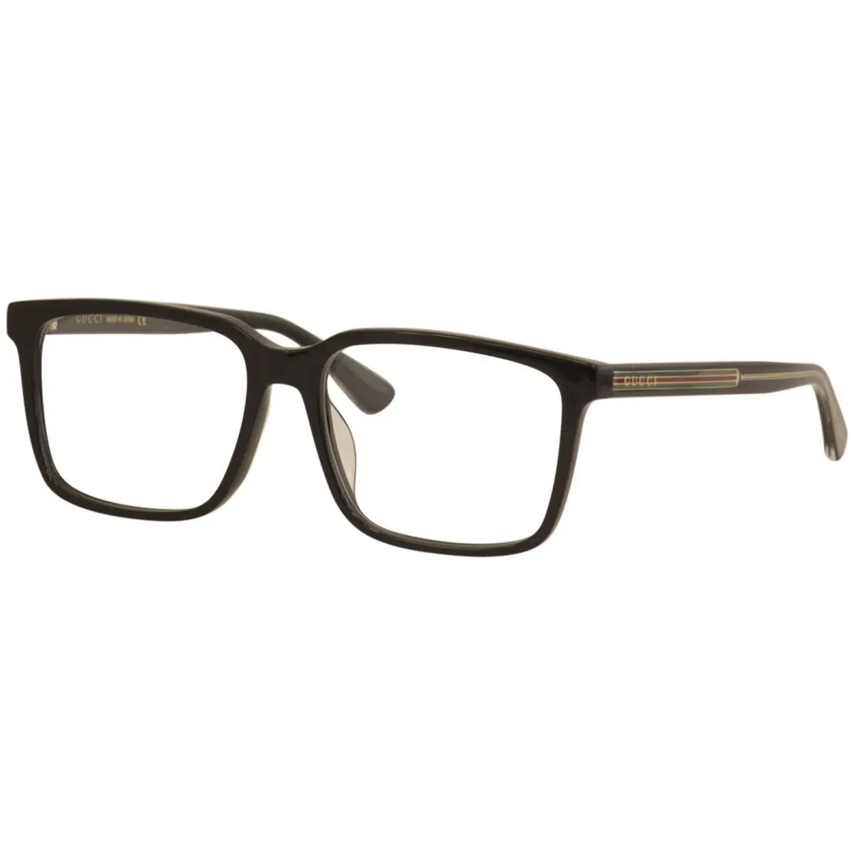 Gucci Web GG 0385OA Eyeglasses 001 Black - Frame: Black, Lens: Demo Lens