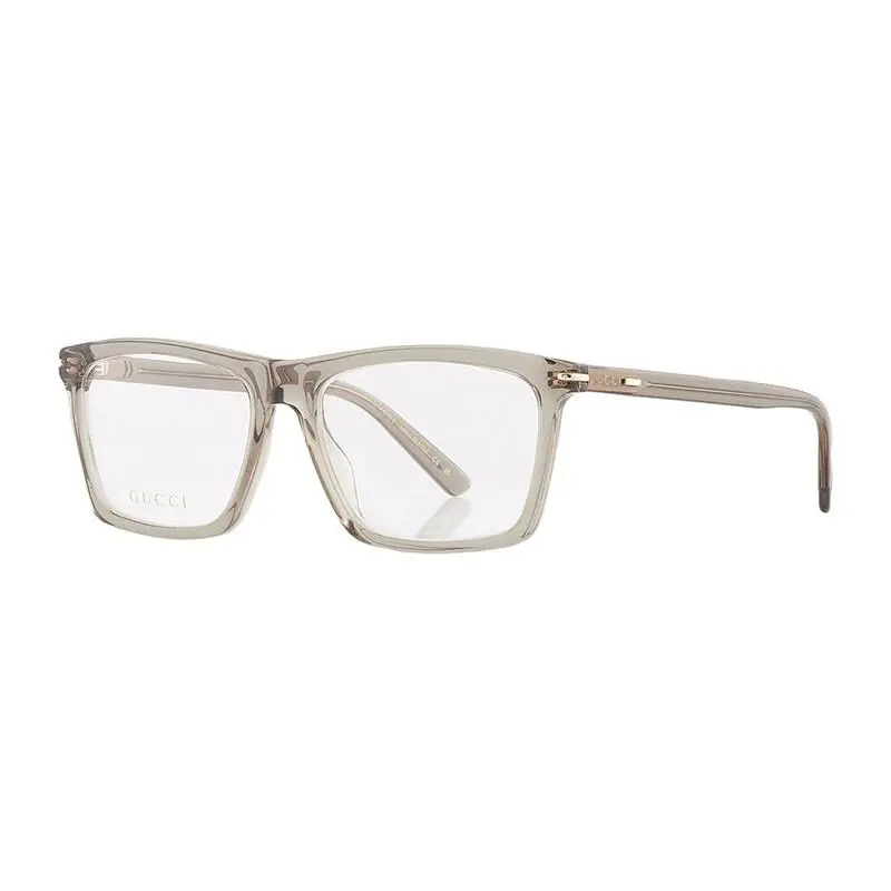 Gucci GG1445O 004 Transparent Brown 56mm Eyeglasses