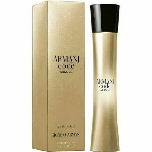 Armani Code Absolu Woman Eau de Parfum 2.5 Oz Rare Edp