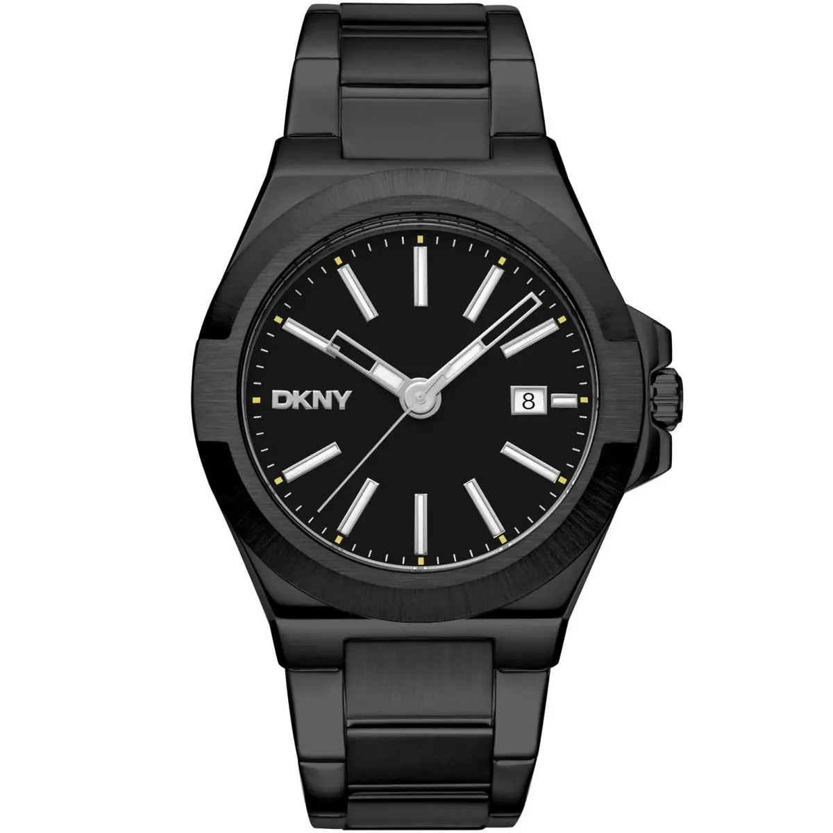 Dkny Men`s DK1G047M0085 Everyday Modernist Black Dial Black IP Steel Watch by DKNY