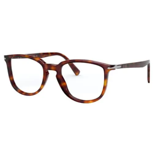 Persol OPO3240V 24 Havana Square Men`s Eyeglasses - Frame: Havana, Lens: Clear